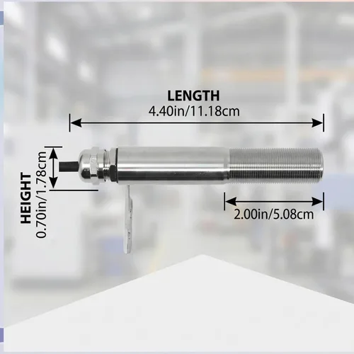 Miniatura 2 de Sensor de temperatura no infrarrojo, sonda de temperatura industrial de acero inoxidable con salida 4-20mA para monitoreo de maquinaria Rango