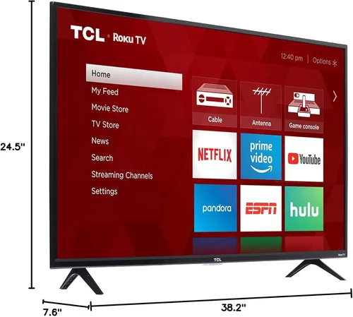 Miniatura 8 de TCL 43S325 43 pulgadas1080p Smart LED Roku TV (2019)