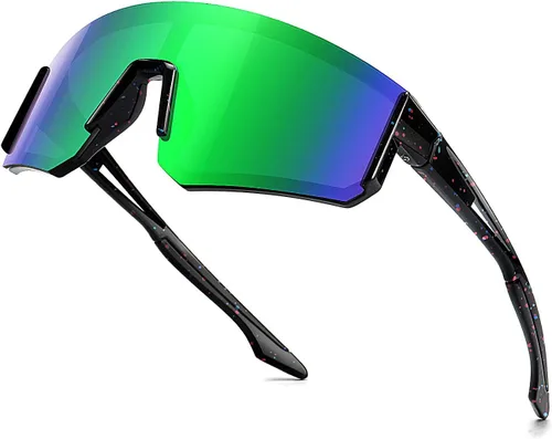 Miniatura 14 de SEKKAF - Gafas de sol deportivas para jóvenes, para béisbol y softbol, para niños y niñas de 6 a 12 años, gafas de sol para ciclismo, ligeras