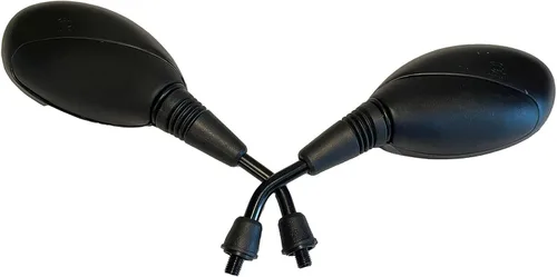 Miniatura 2 de Black Rear View Mirrors Compatible for 2020 Yamaha MT-07
