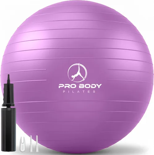 Miniatura 14 de ProBody Pilates Pelota de Ejercicio - Bola de Balance de Varios Tamaños de Grado de Gimnasio para Fitness, Yoga, Entrenamiento, Embarazo y Terapia