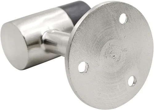Miniatura 3 de Tope de Piso Resistente de 3 Pulgadas / 75mm, Tope de Puerta de Acero Inoxidable Níquel Cepillado - Paquete de 1 3 Inch