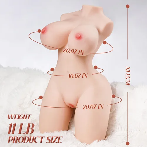 Miniatura 9 de Sexpower Muñecas sexuales femeninas realistas de 11 libras para hombres, 3 en 1, juguetes sexuales masculinos realistas para hombres, masturbador