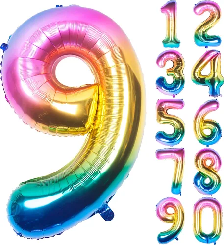 Miniatura 31 de Globos de 40 pulgadas para inflar con helio, de película de aluminio, para fiestas, cierre manual (púrpura 0)