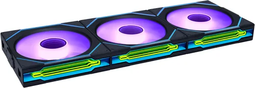 Miniatura 14 de Lian Li UNI - Ventilador SL-Infinity inalámbrico 120 - Paquete triple (hoja inversa) - Control de ventilador ARGB de señal inalámbrica de 2.4 GHz