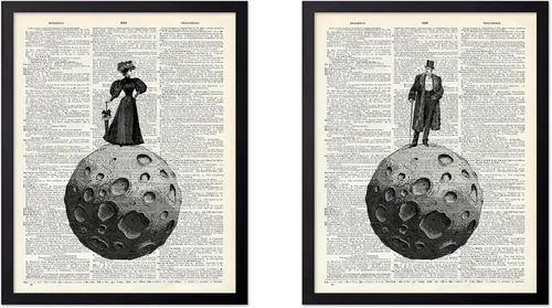 Miniatura 17 de Poster Master Póster de Arte del Diccionario - Impresión Retro de Mujer Soldadora - Arte de Sándwich de Queso a la Parrilla - Regalo para Ella