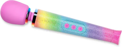 Miniatura 12 de Le Wand - Masajeador personal pequeño para mujeres y hombres - Masajeador de varita vibratoria con 10 velocidades ruidosas y 6 patrones de vibración