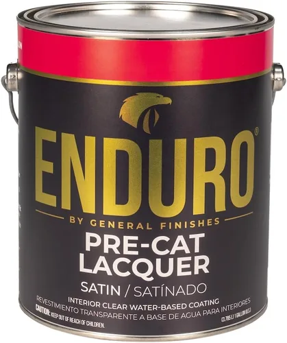 Miniatura 4 de General Finishes Enduro Pre-Cat Laca, 1 galón, plano