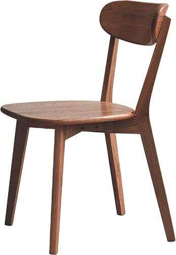 Miniatura 26 de Sillas de comedor 100% de madera de roble macizo, sillas de comedor modernas de mediados de siglo con cojín tapizado, sillas de cocina, comedor