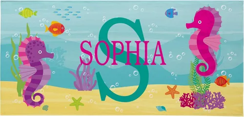 Miniatura 26 de Let's Make Memories - Toalla de playa personalizada para niños - Toalla de piscina única personalizada - Mezcla de algodón/poliéster - Tamaño Gafas