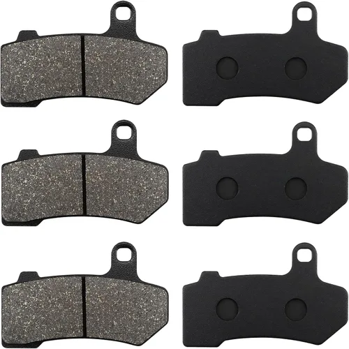 Miniatura 6 de Pastillas de freno delanteras y traseras para Harley Road Glide 2008-2021, FLHX Street Glide 2008-2022, Road King 2008-2022, FLHTCU Ultra Classic