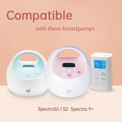 Miniatura 2 de PumpMom-us Protector de reflujo y tubo para Spectra, piezas de repuesto para extractor de leche Spectra S1 Spectra S2 Spectra 9 Plus