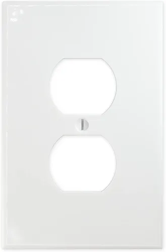 Miniatura 12 de Questech Cubiertas de tomacorrientes, placas de pared dúplex individuales, placas de interruptor de 1 banda, cubiertas de toma de corriente