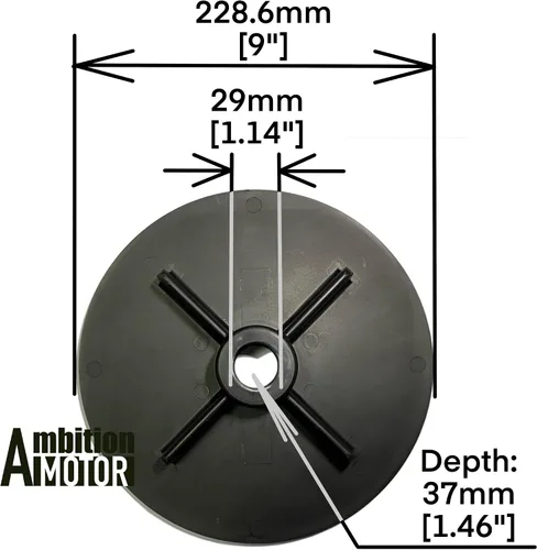Miniatura 4 de 9 "Esparcidor Spinner Disco Reemplazo Compradores 3005705 para TGSUV1B