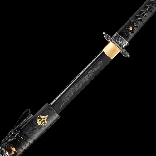 Miniatura 4 de Espada katana japonesa hecha a mano, auténtica, forjada a mano, espadas samurai de acero de alto carbono 1060 para artes marciales, colección