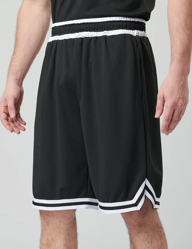 Miniatura 5 de Liberty Imports Paquete de 5 pantalones cortos de baloncesto atléticos de secado rápido para hombre, entrepierna de 9 pulgadas con bolsillos, ropa