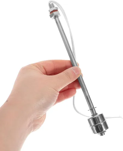 Miniatura 4 de Zerodeko Stainless Steel Float Valve 200mm Water Level Switch Hydroponic Floating Controller for Pool Pump Water Tanks and Aquarium