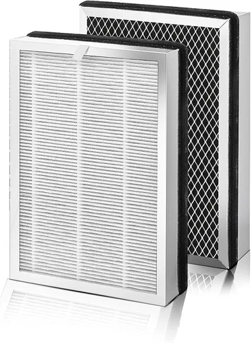 25 filtros de repuesto para 25 purificadores de aire S1/W1/B1, filtro de carbón activado H13 True HEPA 3 en 1, paquete de 2 filtros