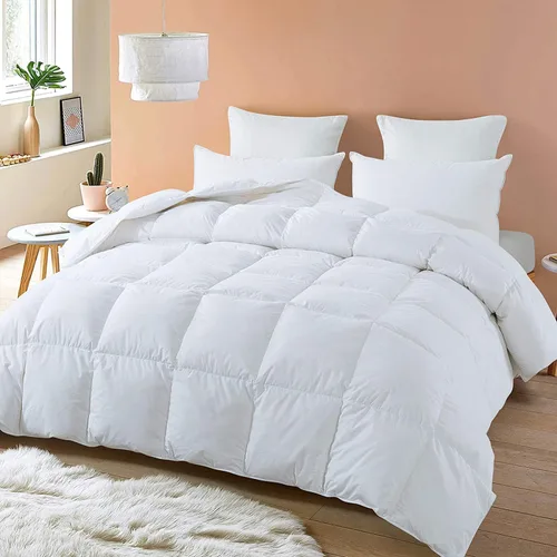 Miniatura 23 de SLEEP-NEST Edredón Twin XL - 68x92 pulgadas Ultra Suave para Todas las Estaciones Plisado Pinzado 1 Pieza Manta - Elegante Diseño Pintuck Edredón