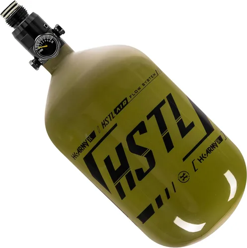 Miniatura 8 de HK Army 68ci 4500psi - Tanque de paintball HPA de fibra de carbono HSTL Negro