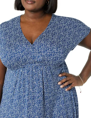 Miniatura 5 de Tienda Essentials Surplice Vestido de mujer, disponible en talla extragrande