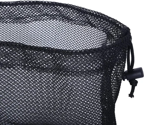 Miniatura 5 de usharedo BVP01 - Bolsa de malla de nailon, 5 unidades, negro M), BVP01-M