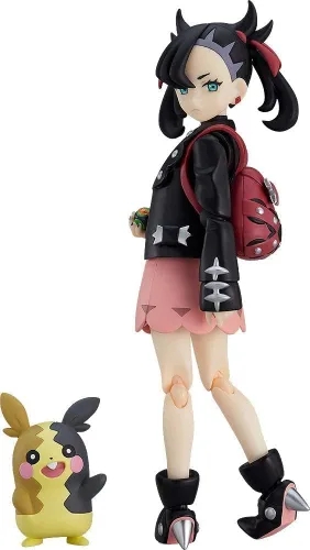 Miniatura 2 de Pokemon Center: Figura de acción de Figma Marnie con Morpeko