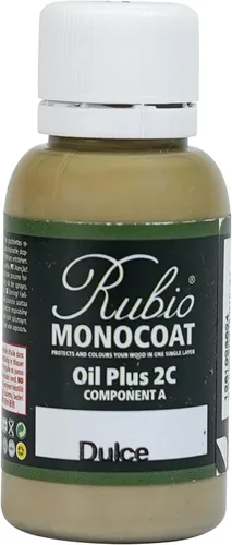 Miniatura 124 de Rubio Monocoat Muestra de Acabado de Aceite para Madera - Puro Aceite Plus Parte A Aceite de Linaza de Secado Rápido y Ecológico para Uso Pure