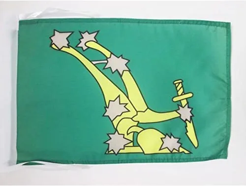 Miniatura 188 de Bandera de México AZ FLAG, 45.7 x 30.5 cm, con cordones - Pequeñas banderas mexicanas de 30 x 45 cm - Bandera de 45.7 x 30.5 cm