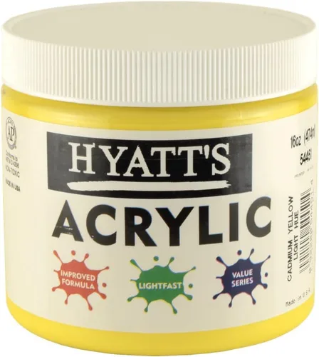 Miniatura 144 de Hyatt's Alizarine - Pintura acrílica carmesí Tubo de pintura acrílica de 2.5 fl oz de grado artístico Secado rápido y pintura no tóxica
