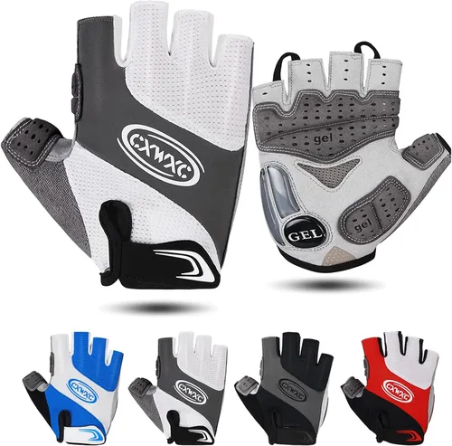 CXWXC Guantes de ciclismo para hombres y mujeres Guantes de gel transpirable para bicicleta de montaña Guantes de bicicleta antideslizantes para