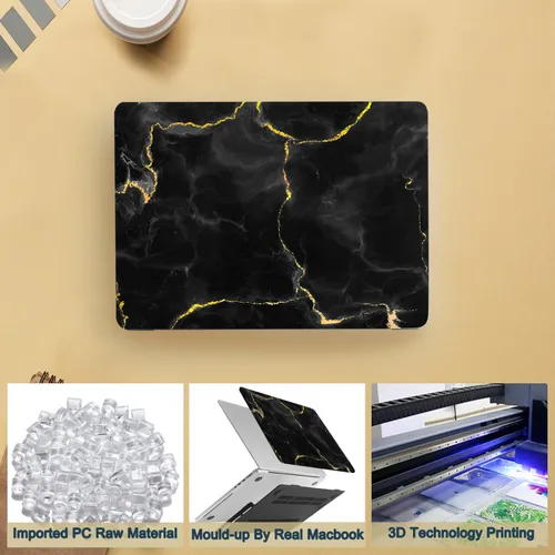 Miniatura 4 de Funda para laptop para MacBook Air de 11 pulgadas 2015 2014 2013 2012 2011 2010 A1465 A1370, diseño de plástico, duradero, protector de computadora