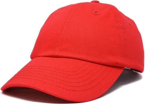 Miniatura 13 de DALIX Gorra plana de algodón, color marrón, náutico, rosa, rojo o blanco, para niños o jóvenes