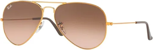 Ray-Ban RB3025 Metal Aviator Sunglasses For Men For Women BUNDLE with Designer iWear Complimentary Eyewear Care Kit