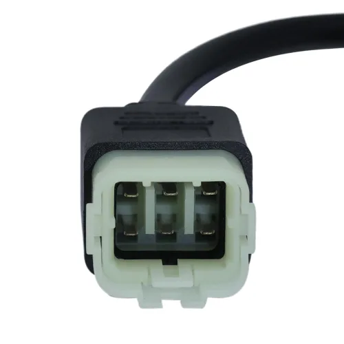 Miniatura 3 de Adaptador de diagnóstico para motocicleta 6Pin a OBD2 OBD2 Cable CANBUS para motocicleta Kawa-Saki, compatible con escáner de diagnóstico