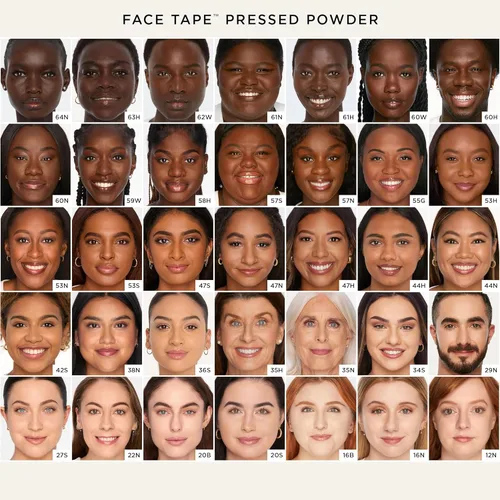 Miniatura 5 de tarte face tape polvo compacto – Polvo impermeable de cobertura media con ácido hialurónico, hongo de nieve y péptidos para suavizar y fijar