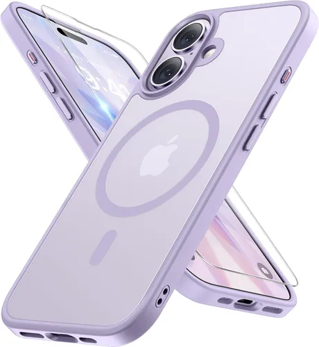 Miniatura 132 de Miracase Funda diseñada para iPhone SE 2022/SE 2020/7/8, funda multicolor de silicona a prueba de golpes (rojo)