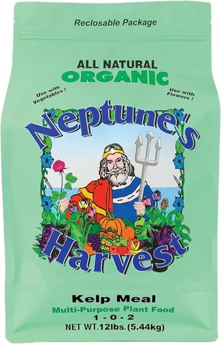 Miniatura 8 de Neptune's Harvest Alimento orgánico para plantas de algas marinas (1-0-2) – Bolsa resellable de 4 libras – Fertilizante multiusos de algas marinas