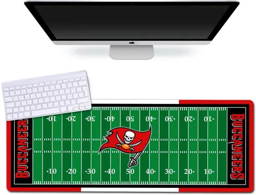 Miniatura 11 de Alfombrilla de mouse grande para juegos, bordes cosidos, alfombrilla de mouse extendida con base de goma antideslizante para computadora portátil