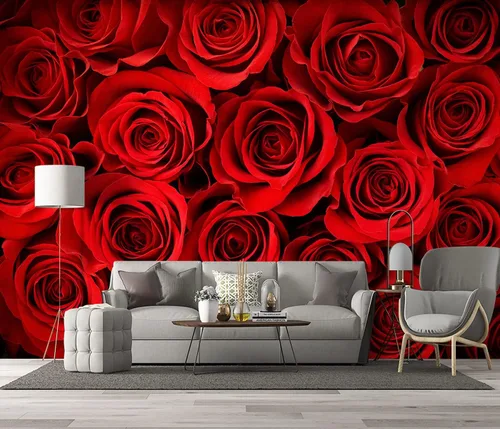 Miniatura 15 de Papel pintado botánico de selva tropical Hojas verdes de planta murales Estética para decorar habitación Sala de estar Fondo de TV Gran mural de B033