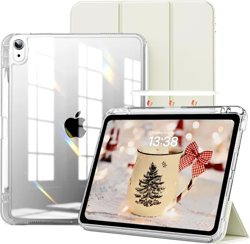 Miniatura 11 de kenke Funda Híbrida para iPad Air de 11 pulgadas (M3) 2025 / (M2) 2024, iPad Air 5ª/4ª generación 2022/2020 de 10.9 pulgadas con soporte para Apple