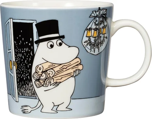 Miniatura 8 de Taza Arabia Moomin 10oz Amarillo Hemulen