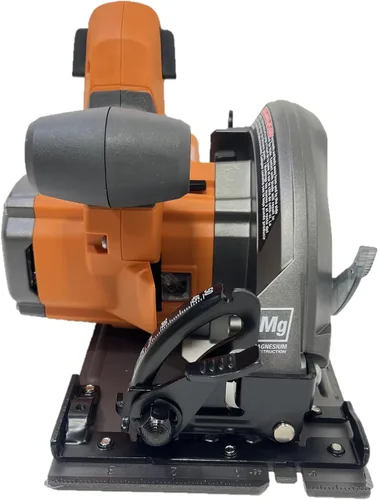 Miniatura 6 de RIDGID 18V SUBCOMPACT SIN CEPILLO Inalámbrico 6-1/2 pulgadas Herramienta de sierra circular SOLAMENTE R8656B La batería y el cargador se venden
