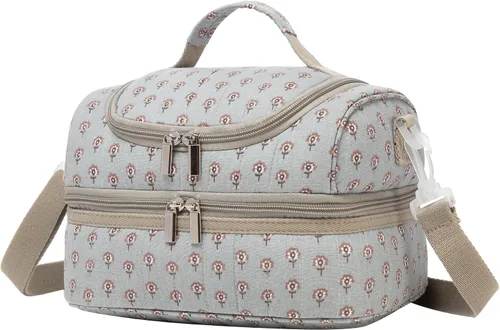 Miniatura 9 de Bolsas de Almuerzo Tote de Doble Compartimento para Niños, para Niños y Niñas, Loncheras para Niños Pequeños, Preescolar, Niños Pequeños, Jardín