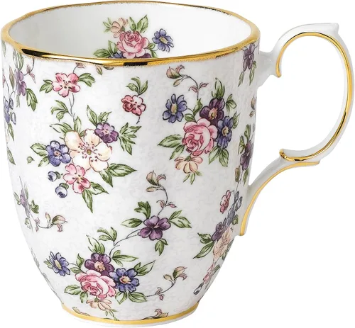 Miniatura 15 de Royal Albert 100 años 1990 - Juego de 3 piezas (taza de té, platillo y plato de 8")