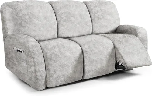 Miniatura 70 de molasofa Fundas de cuero para sillas reclinables, fundas para sillas reclinables grandes para silla reclinable, 4 piezas, fundas lavables que se