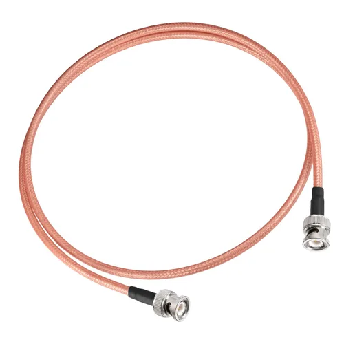 Miniatura 2 de Eightwood BNC macho a BNC macho adaptador RG400 de baja pérdida Cable 3 pies para antena de radio CB jamón Osciloscopio Analizador de espectro