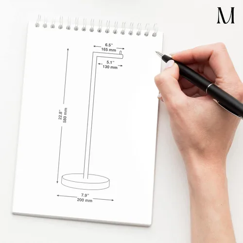 Miniatura 6 de Marmolux Acc - Soporte de Papel Higiénico de Pie 1 pieza - Almacenamiento de Baño para 4 Rollos de Pañuelos Soporte Moderno de Papel Higiénico