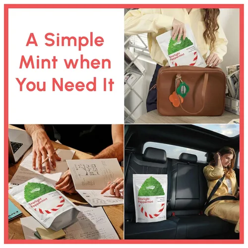 Miniatura 7 de Starlight Candy, envueltos individualmente, menta, 1 libra, más de 90 piezas