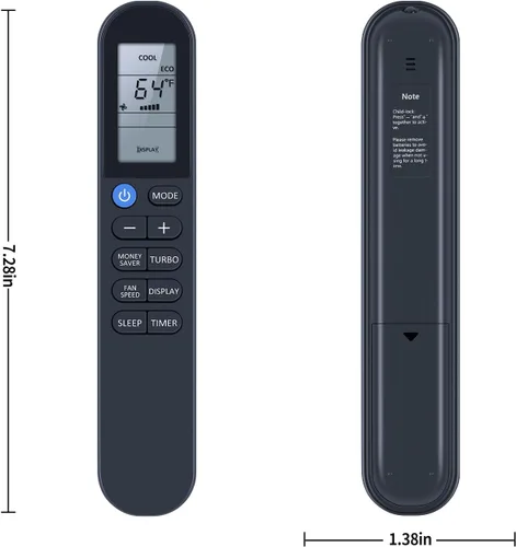 Miniatura 9 de Nuevo control remoto de repuesto de CA para aire acondicionado Friedrich Unifit & Chill Serie Premiere UCT12A10A, CCW15B10A, UCT14B30A, CEW18B33A